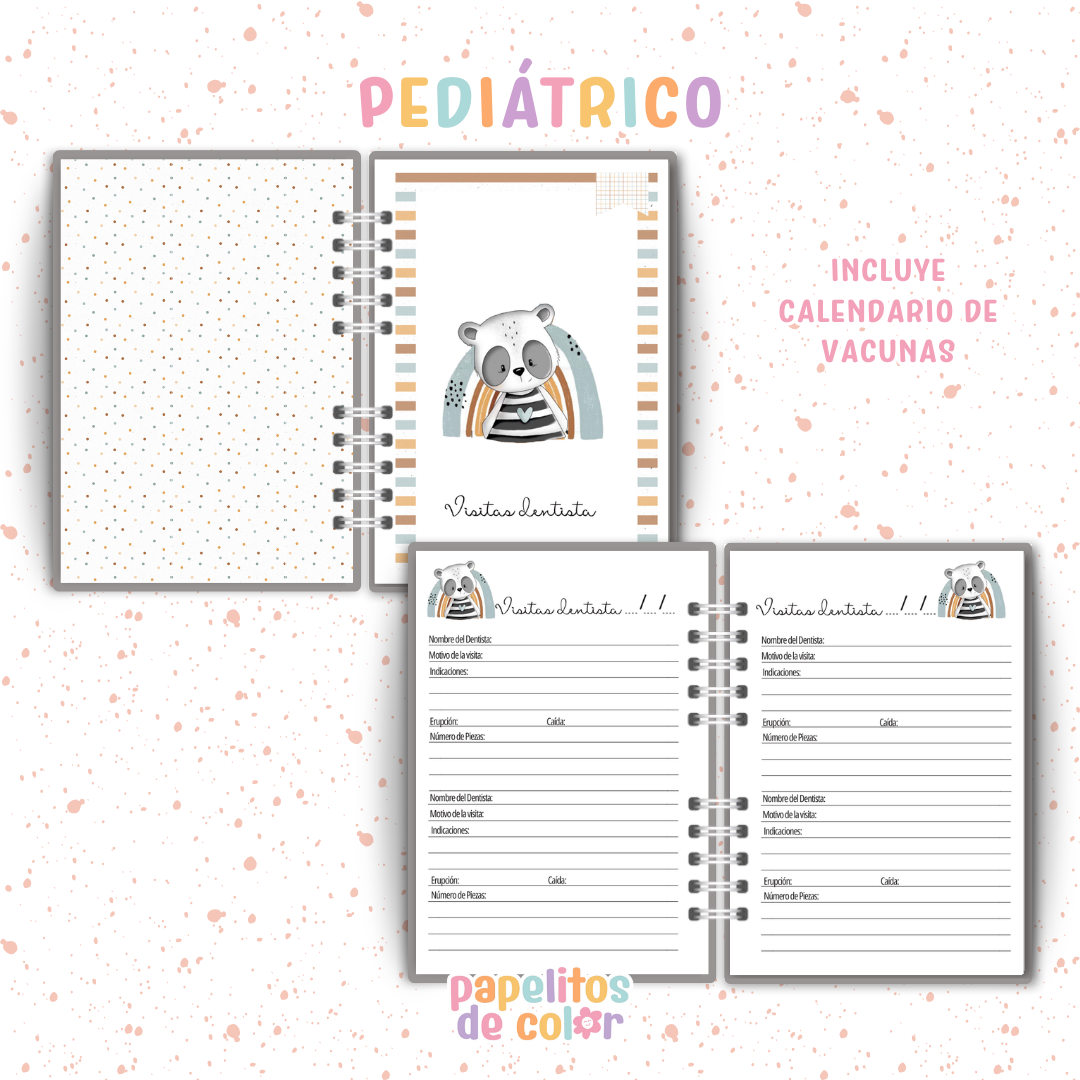 🧸 Cuaderno Pediátrico - Teodoro🤎