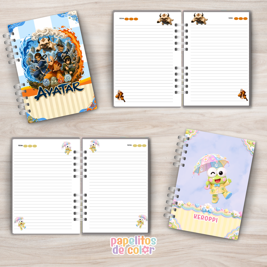 ✨ Cuadernos Animados Vol. 3 📒💖