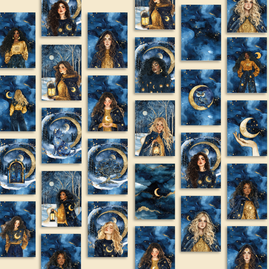 ✨ Pack de 20 Portadas - Kit 17💙🔱