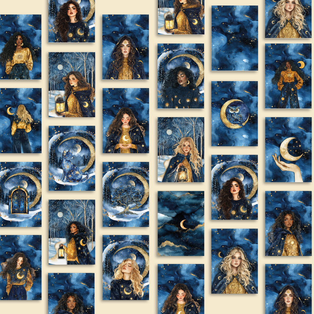 ✨ Pack de 20 Portadas - Kit 17💙🔱