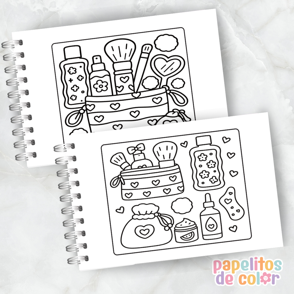 💄 Libro para pintar Make Up 💄
