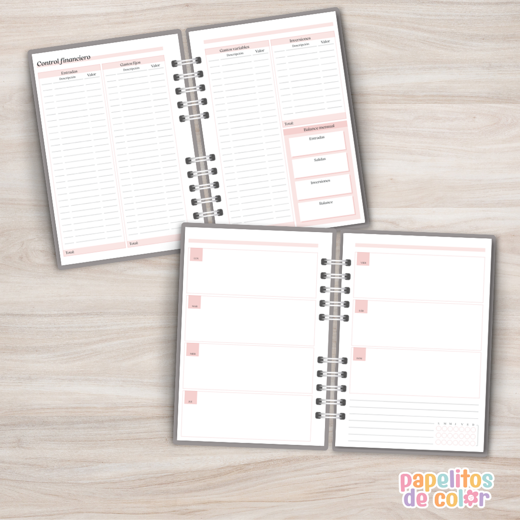 ✨🌸 Agenda Perpetua - Girl Pink  💕📖