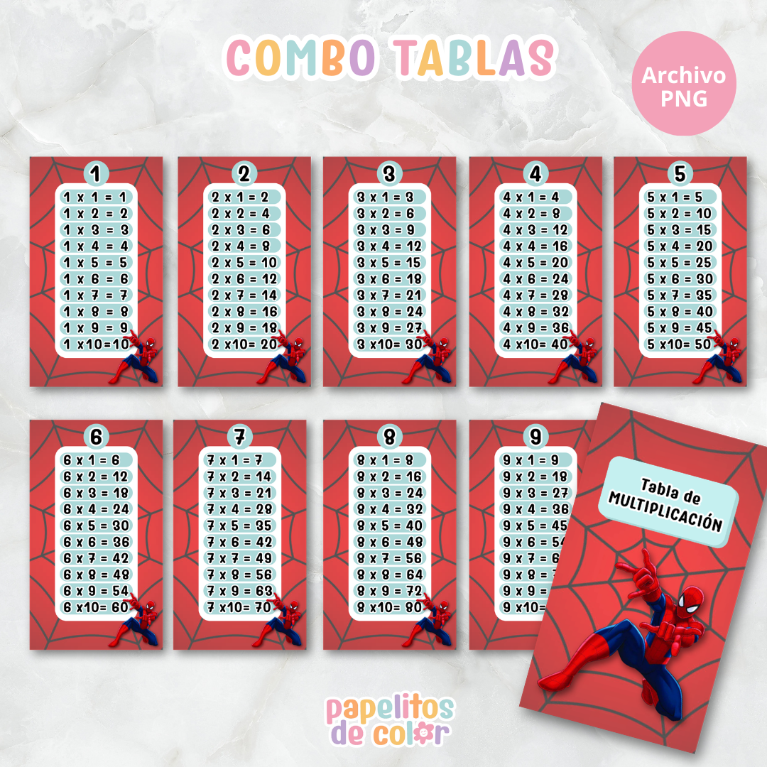 📚✨ Tablas para Multiplicar – Vol. 4 ✨📚