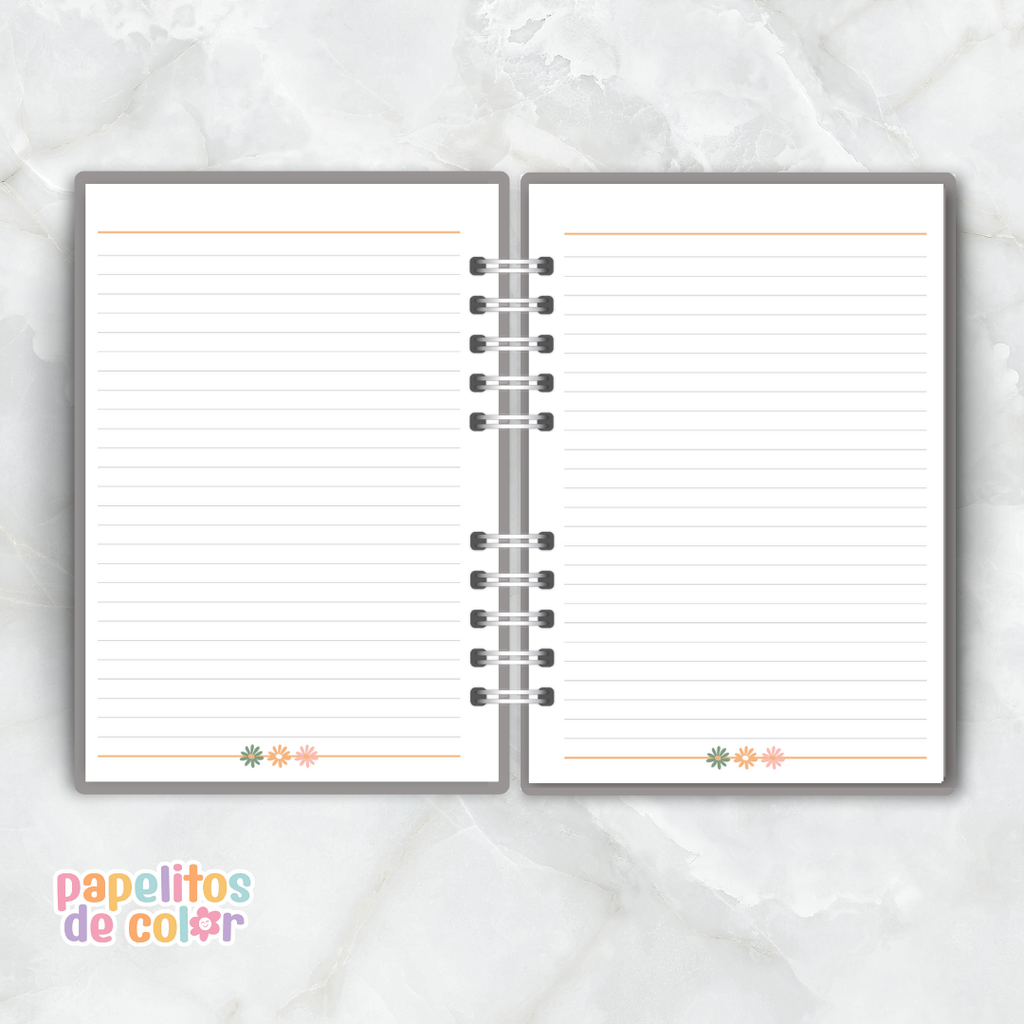 Combo Margaritas – Pack de papelería 🌼✨