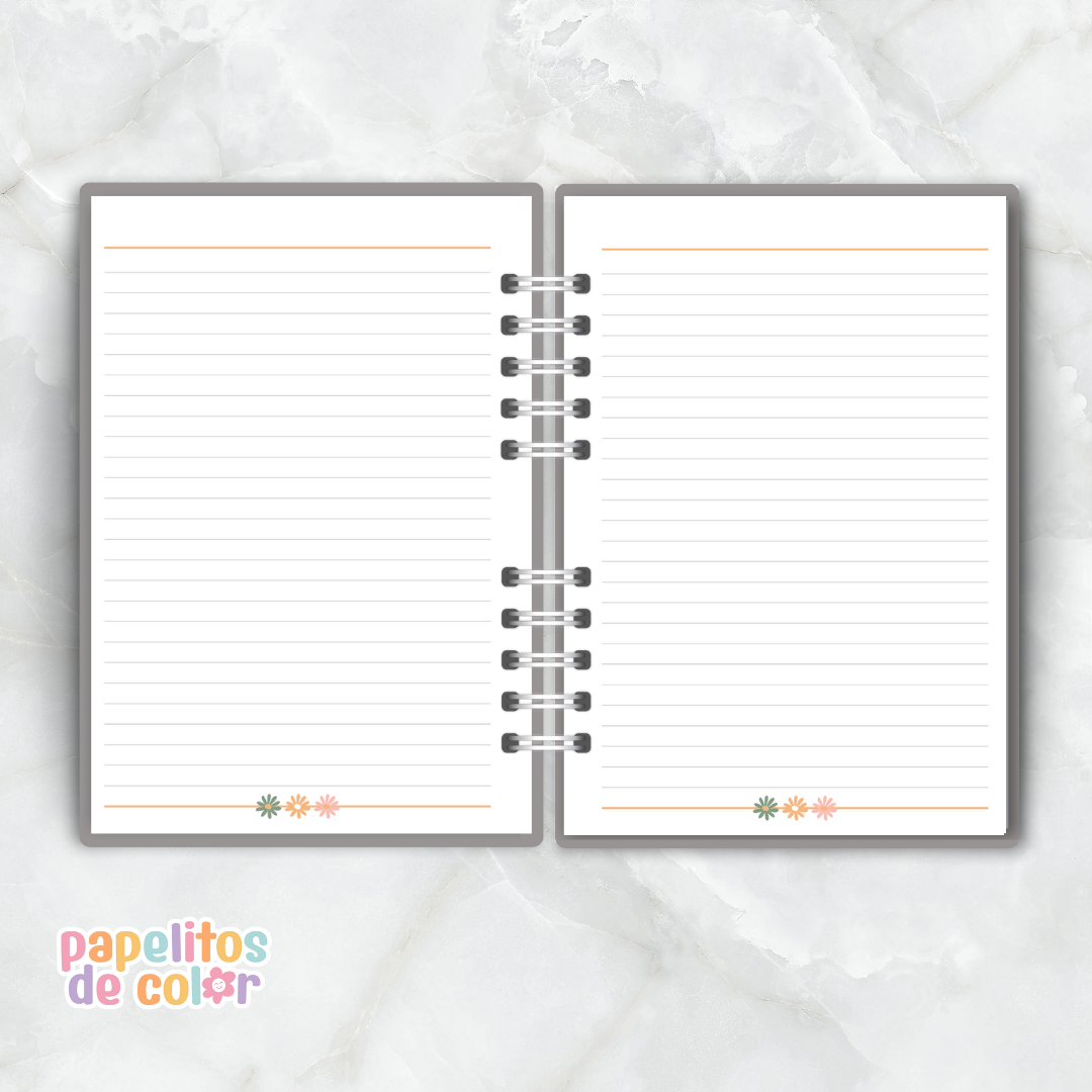 Combo Margaritas – Pack de papelería 🌼✨