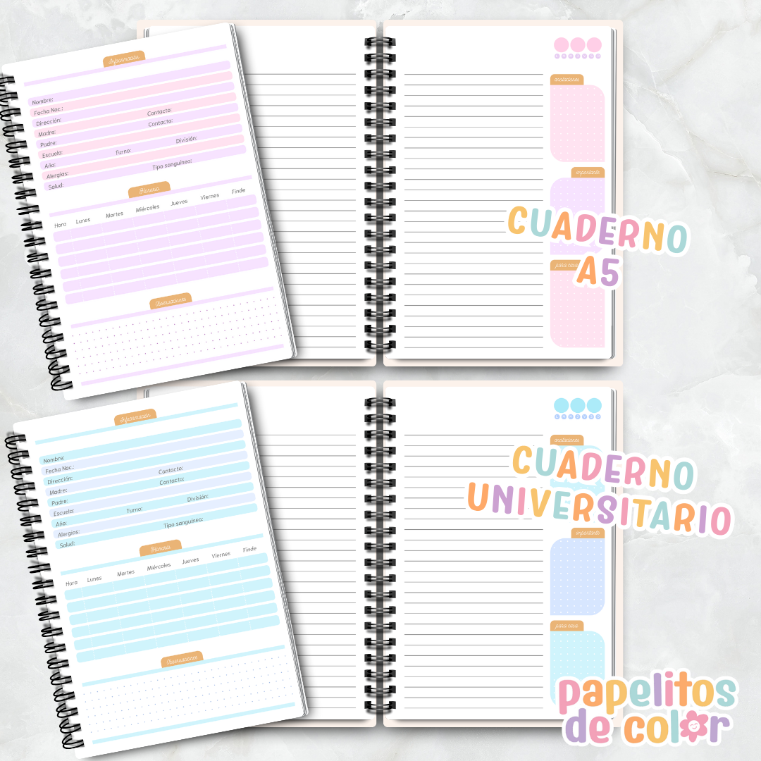 📚 Cuadernos Escolares  ✨