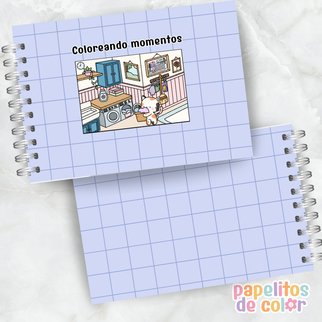 🎨 Libro para Pintar – Coloreando Momentos