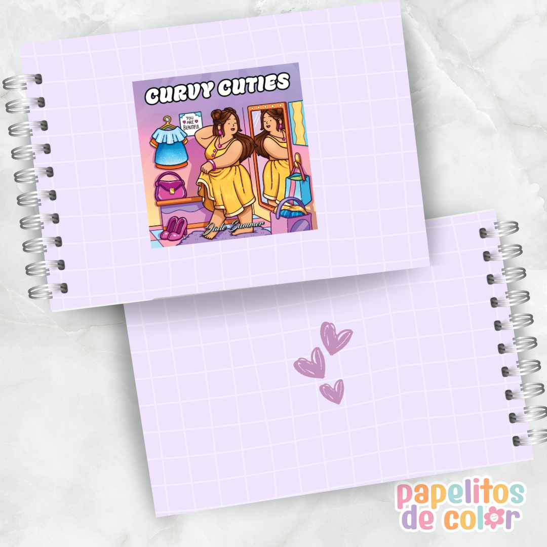 📚Libro para Pintar - Curvy Cuties  ✨