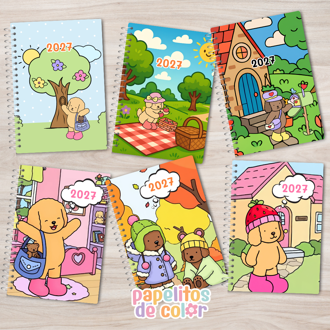 ✨Agenda Diaria Bobbie Goods 2027🐻