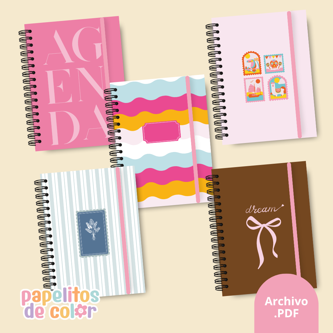 🌷 Pack de 27 Portadas – Kit 16