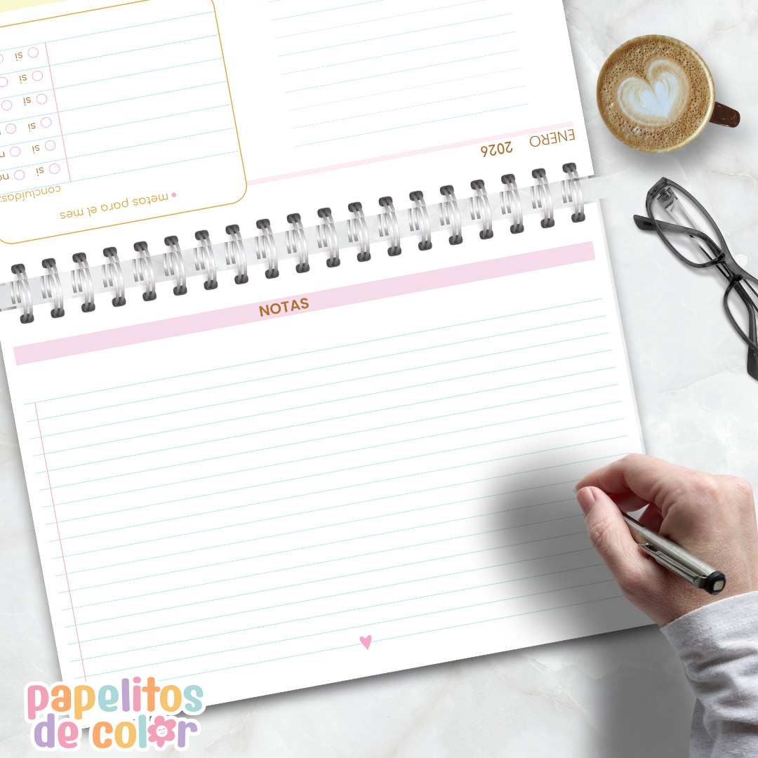 💕📒 Combo Comforta – Organización con estilo 📒💕