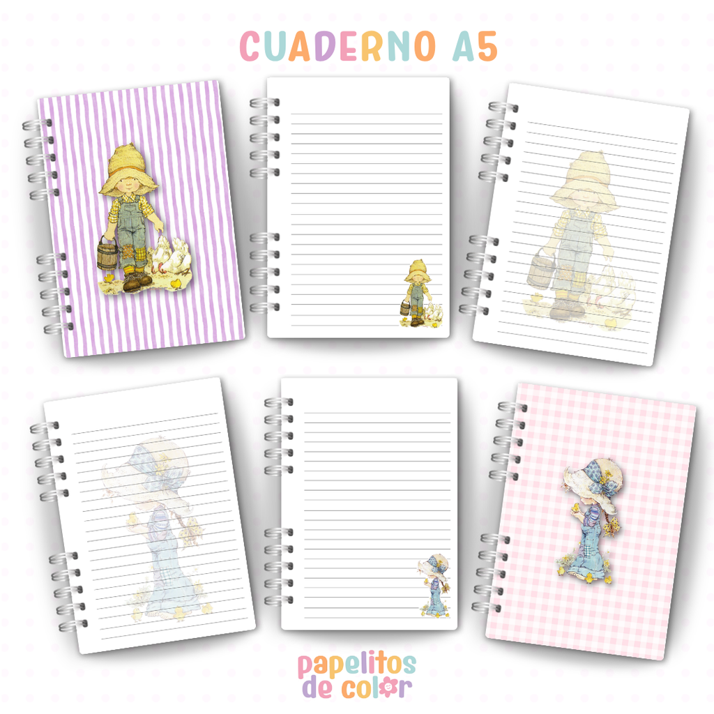 🌸✨ Cuadernos y anotadores Sarah Kay Vol.1 ✨🌸