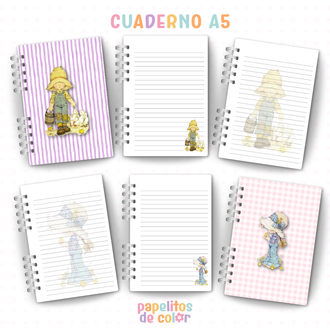 🌸✨ Cuadernos y anotadores Sarah Kay Vol.1 ✨🌸