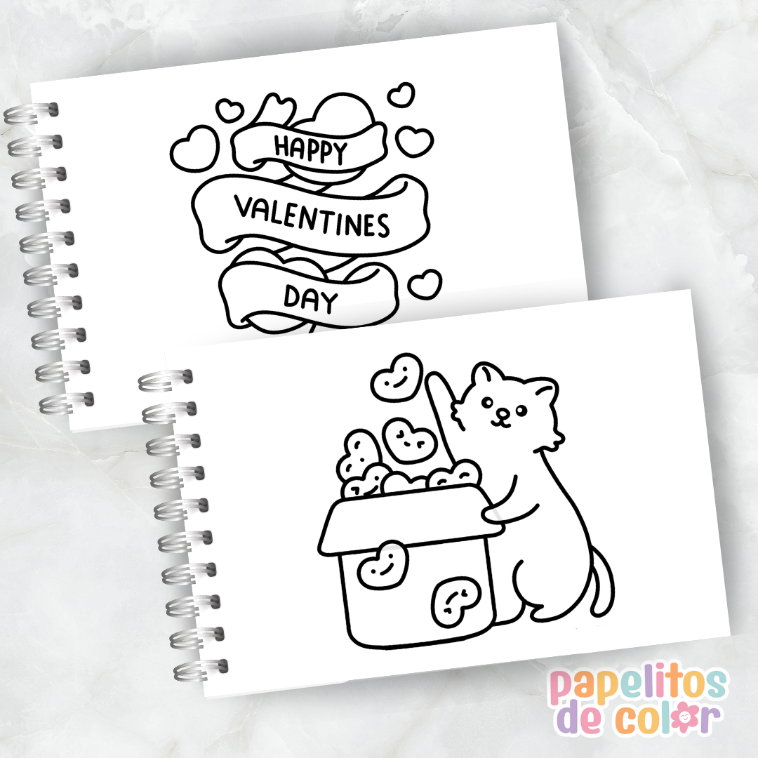 🌸💖  Libro para Pintar Love Blooms ✨🎨