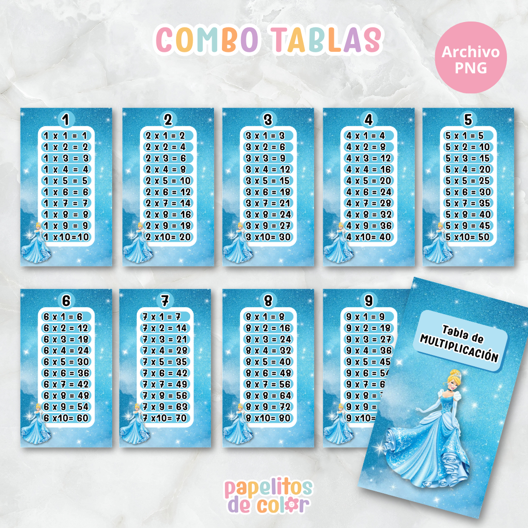 📚✨ Tablas para Multiplicar – Vol. 7 ✨📚