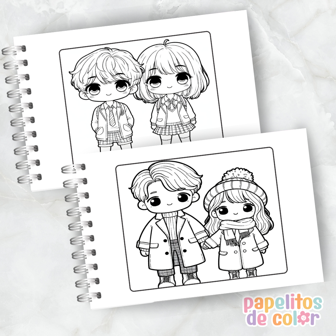 🎶📺 Libro para pintar Doramas 💖🎨