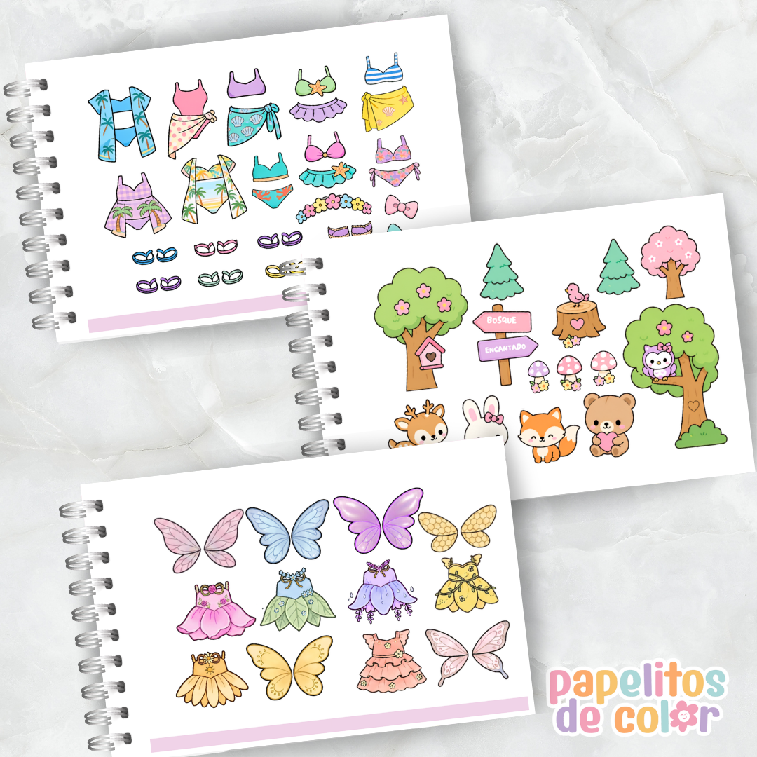 🎀🐱 ¡Paper Dolls Hello Kitty! 🌸💖