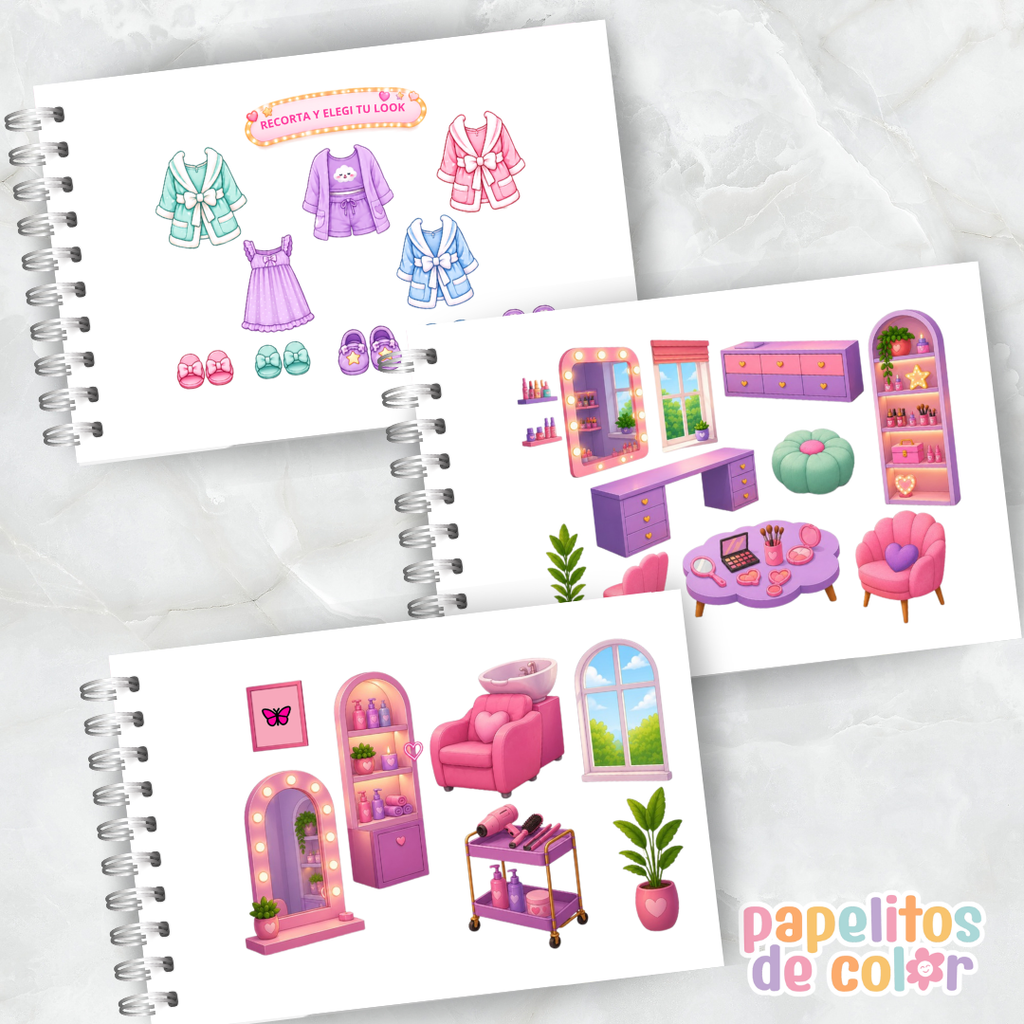 💖👠 ¡Paper Dolls Mini Diva! ✨🎀