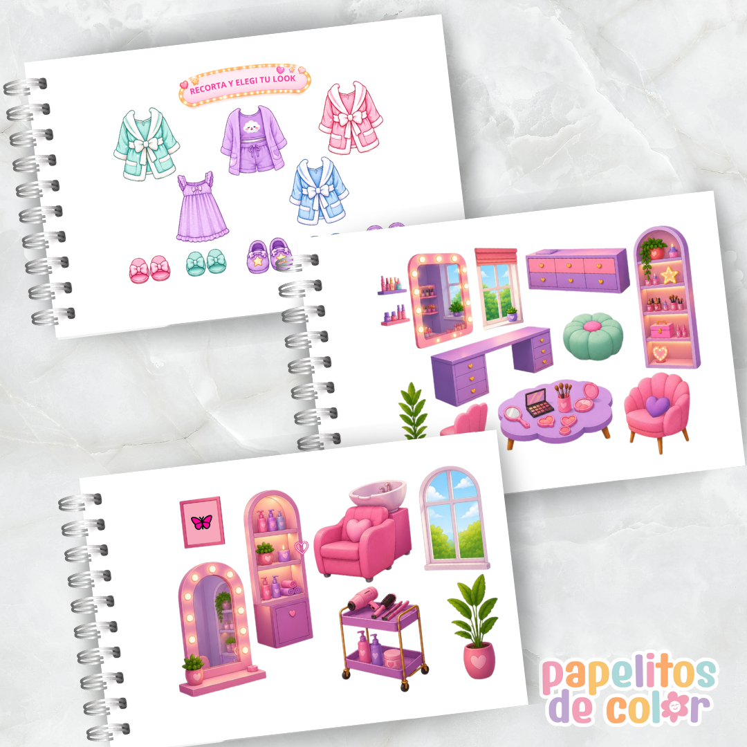 💖👠 ¡Paper Dolls Mini Diva! ✨🎀