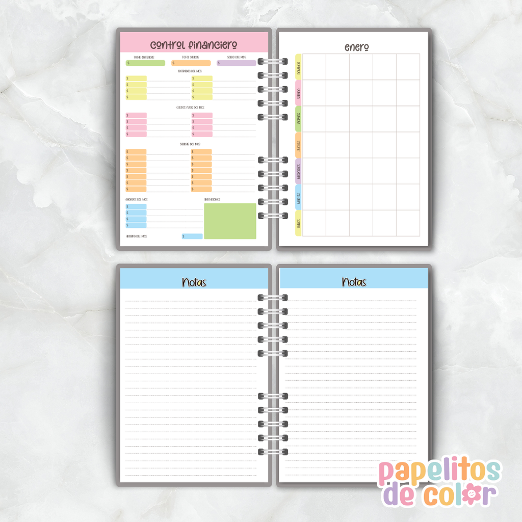 ✨ Agenda Charletas Semanal 2026 💬🩷