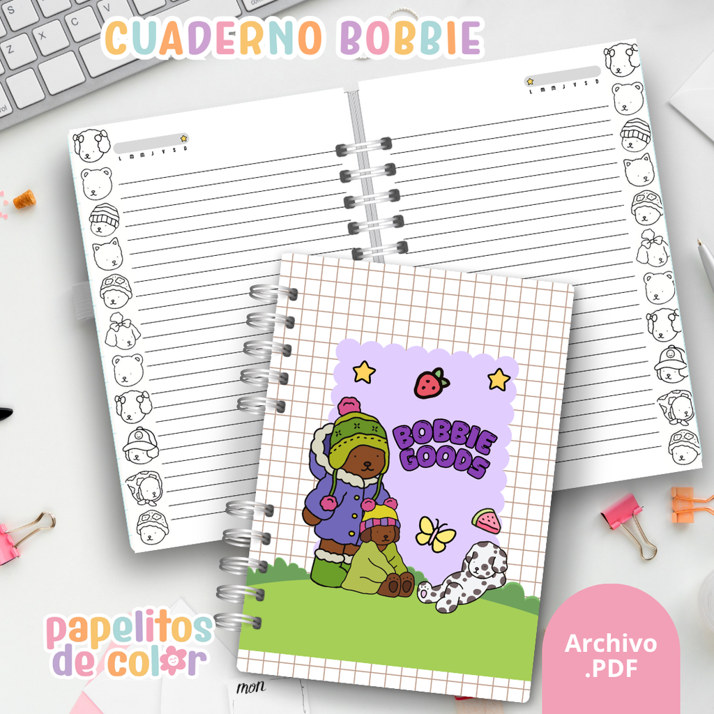 🐻✨ Cuadernos Bobbie Goods – Colección ✨🐻