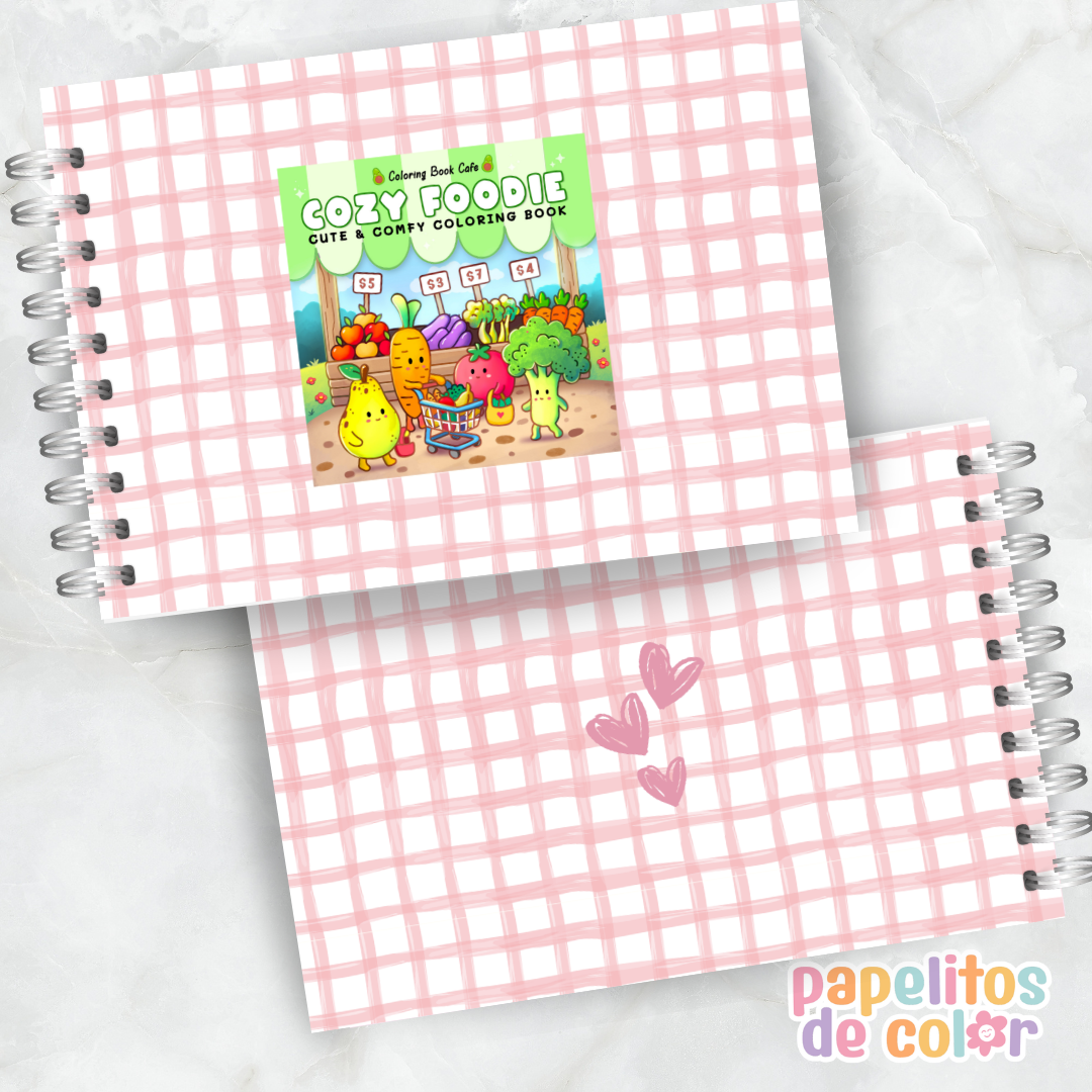 🍪✨ Cuaderno para pintar cozy foodie ✨🍩