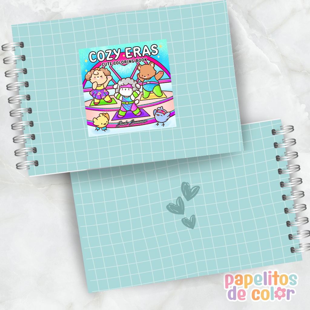 🤎🎨Libro para pintar Cozy Eras 🕰️🕯️✨