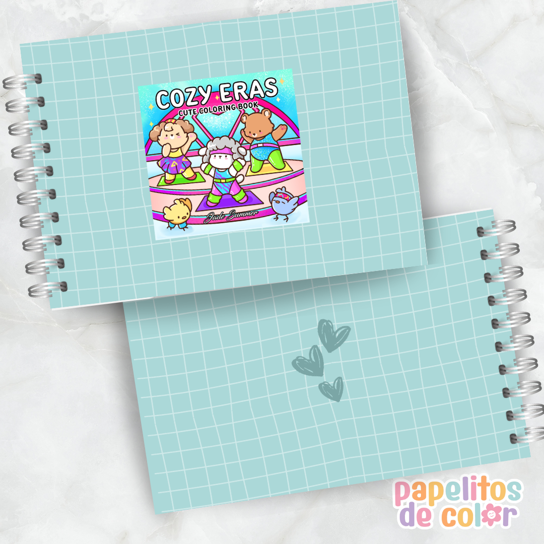 🤎🎨Libro para pintar Cozy Eras 🕰️🕯️✨