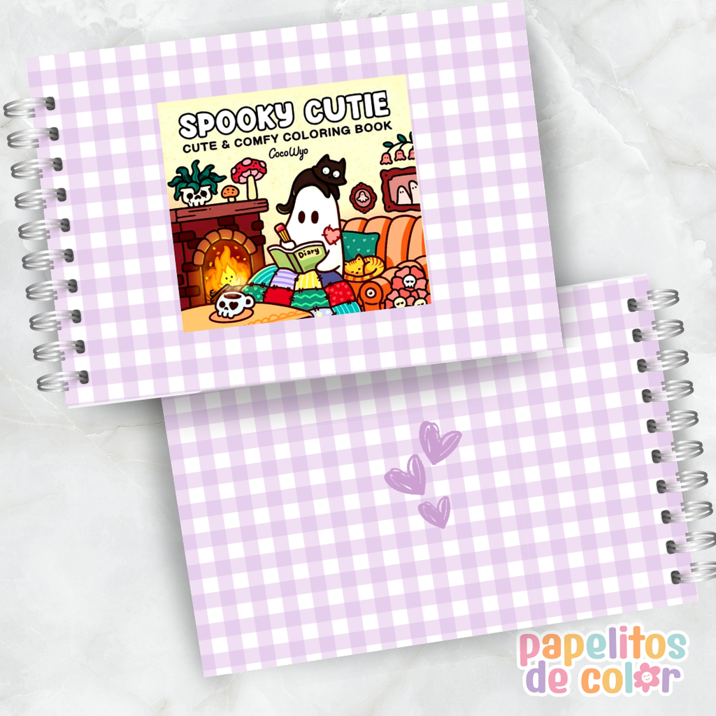👻✨ Cuaderno para pintar Spookie Cute ✨🎨