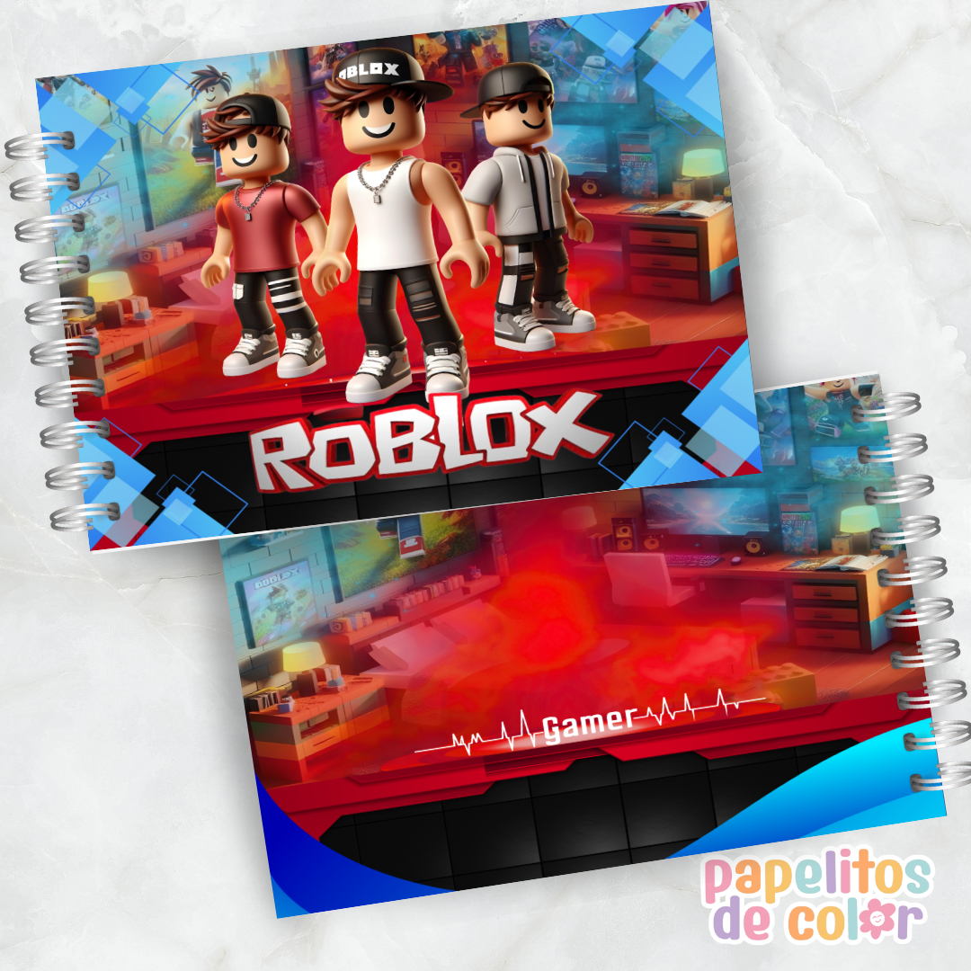 🎮✨ Cuaderno para pintar Roblox Vol. 2✨🧩