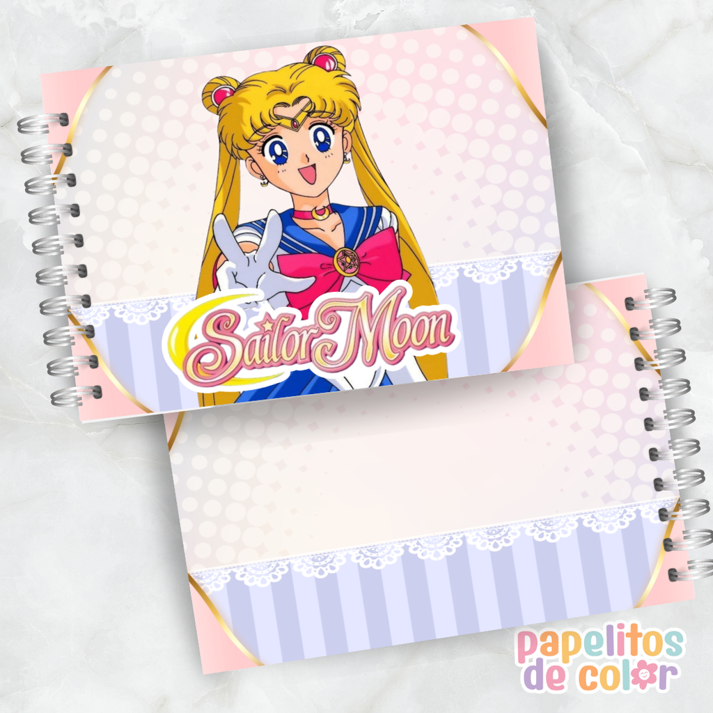 🎨 Libro para Pintar de Sailor Moon 🌙✨