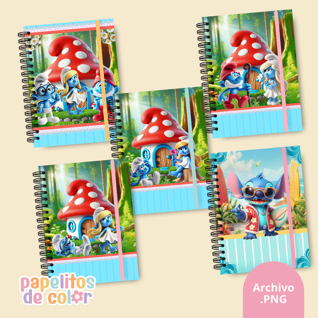 📚✨ Combo Portadas Personajes – Vol. 3 🎨💖