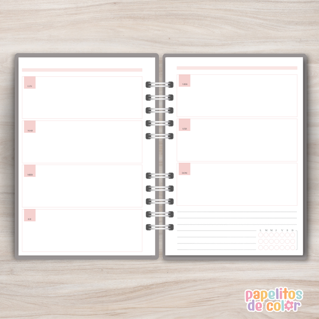 ✨🌸 Agenda Perpetua - Girl Pink  💕📖