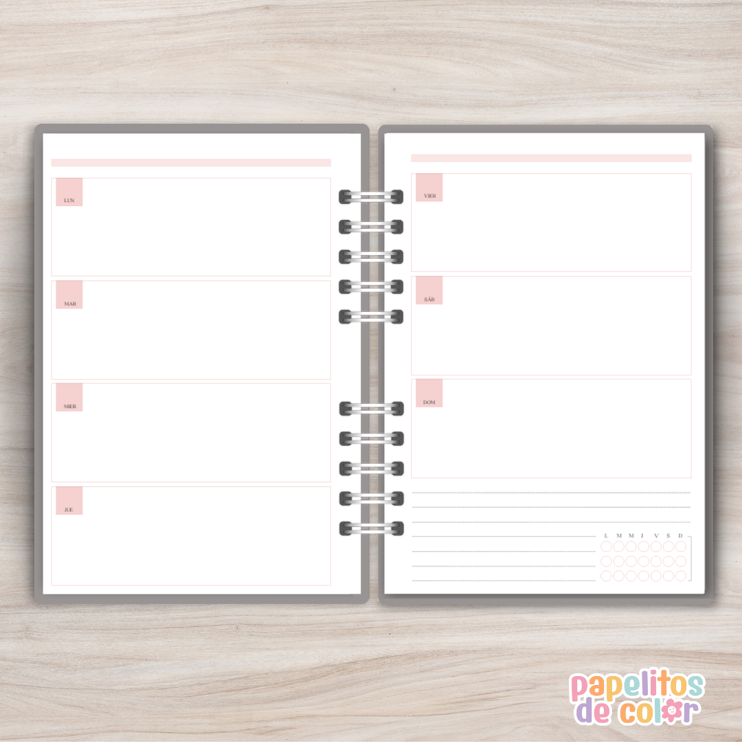 ✨🌸 Agenda Perpetua - Girl Pink  💕📖