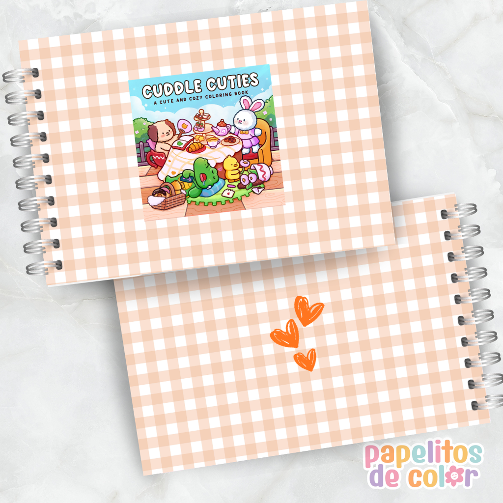 🧸✨ Cuaderno para pintar cuddle cuties ✨💖