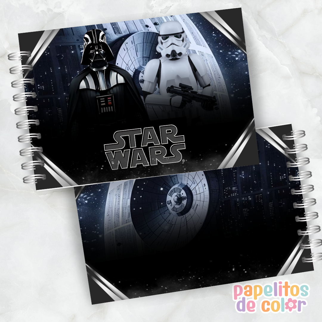 🎨 Libro para Pintar de Star Wars ⭐🚀