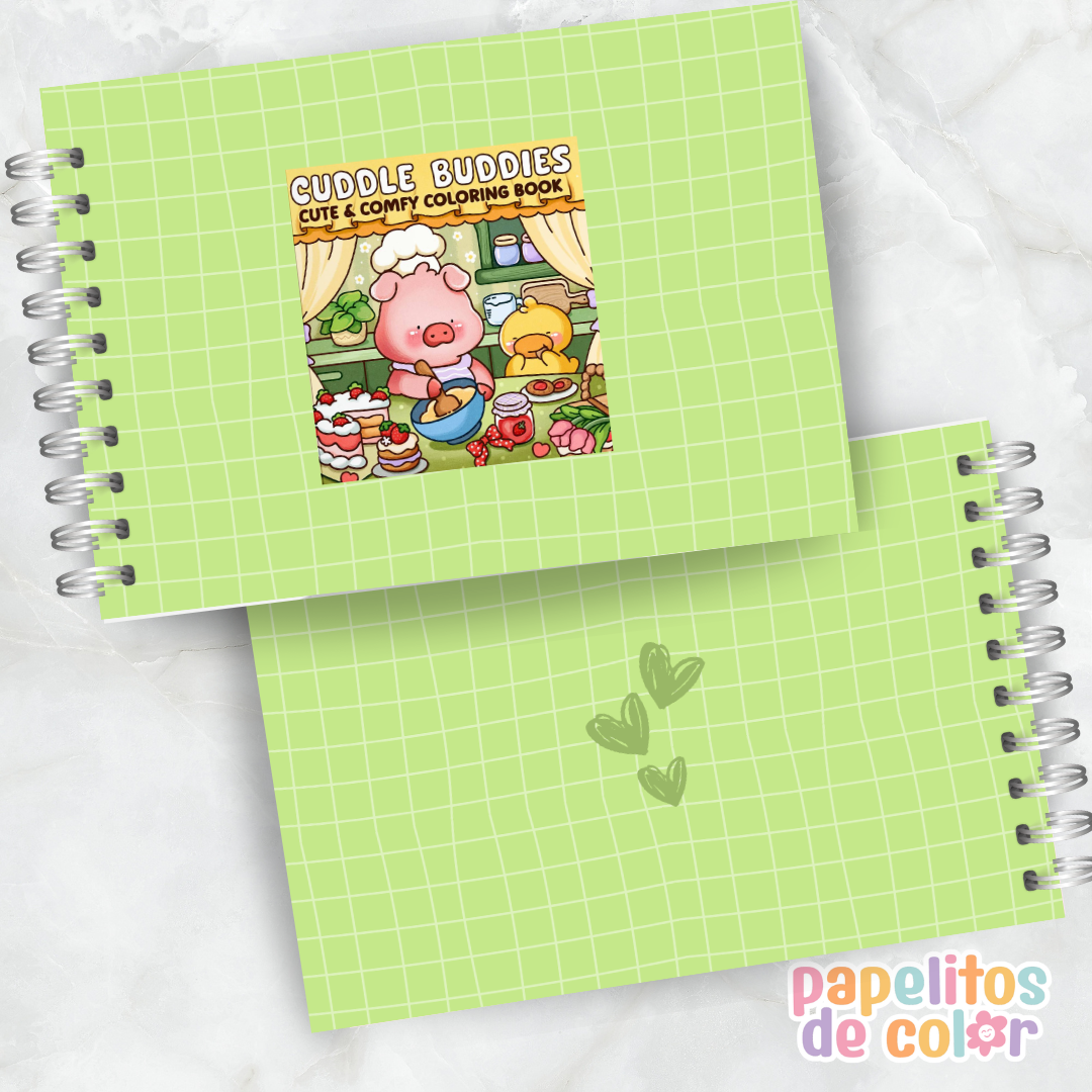 🧸 Cuaderno para Pintar Cuddle Buddies✨