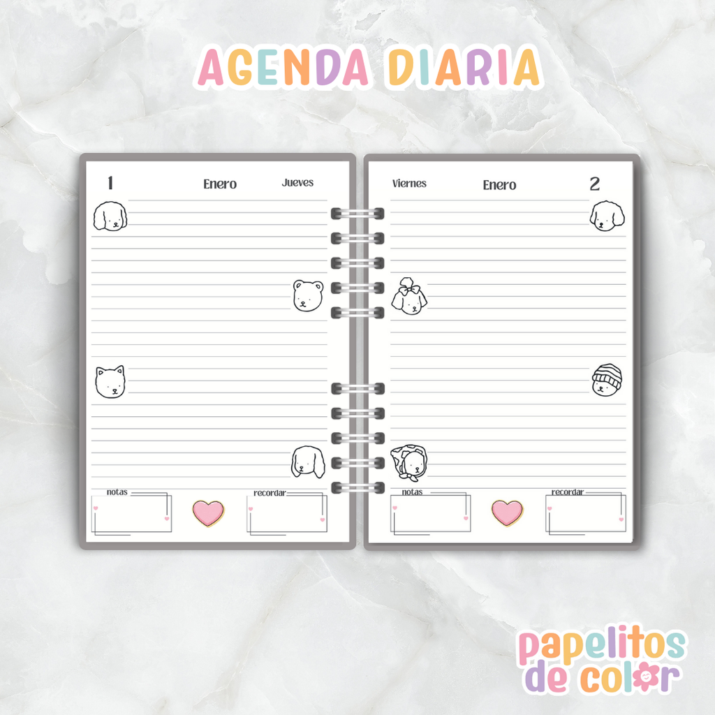 🐻Agenda Bobbie Goods 2 – 2026✨