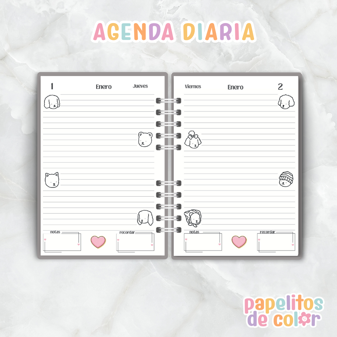 🐻Agenda Bobbie Goods 2 – 2026✨