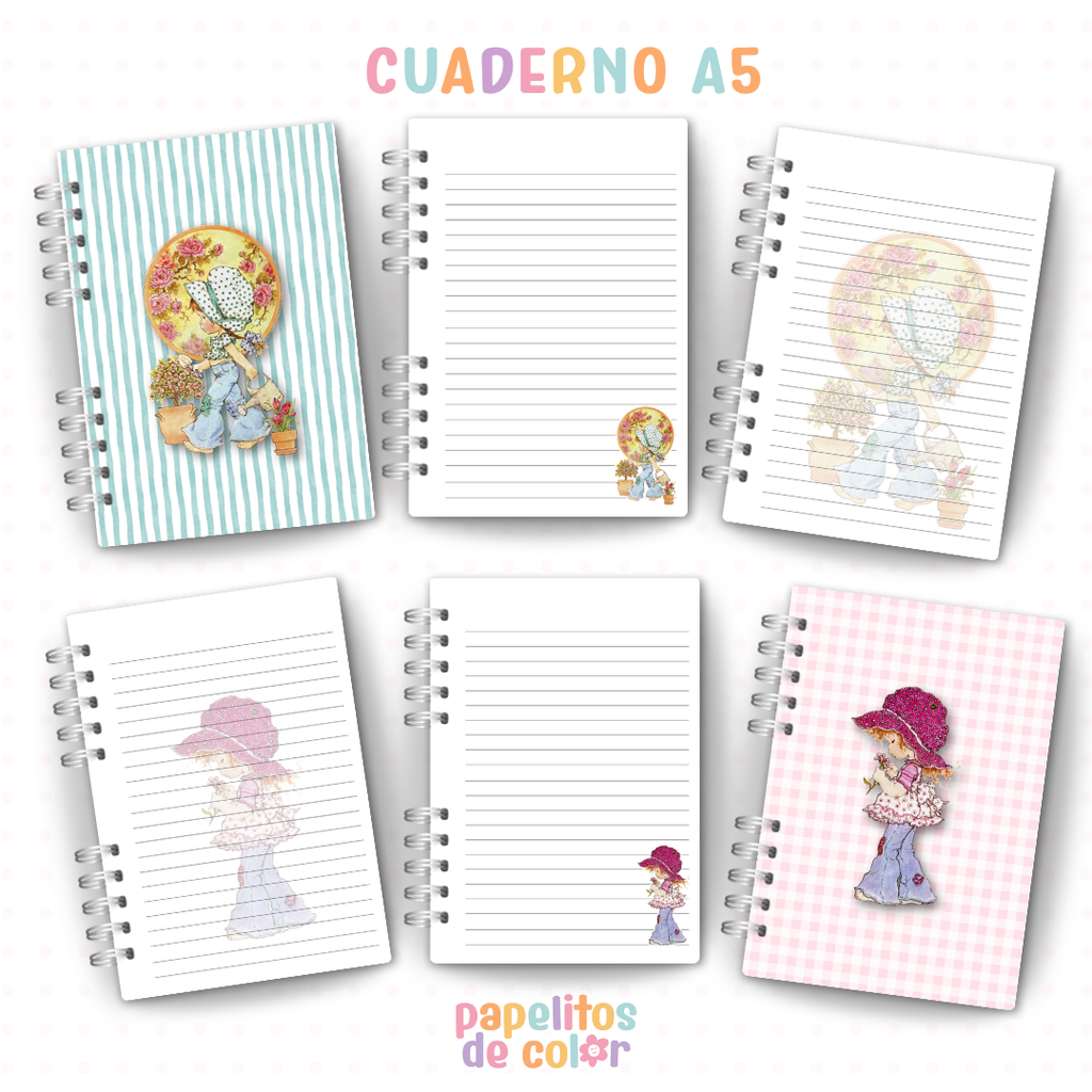 🌸✨ Cuadernos y anotadores Sarah Kay Vol.1 ✨🌸
