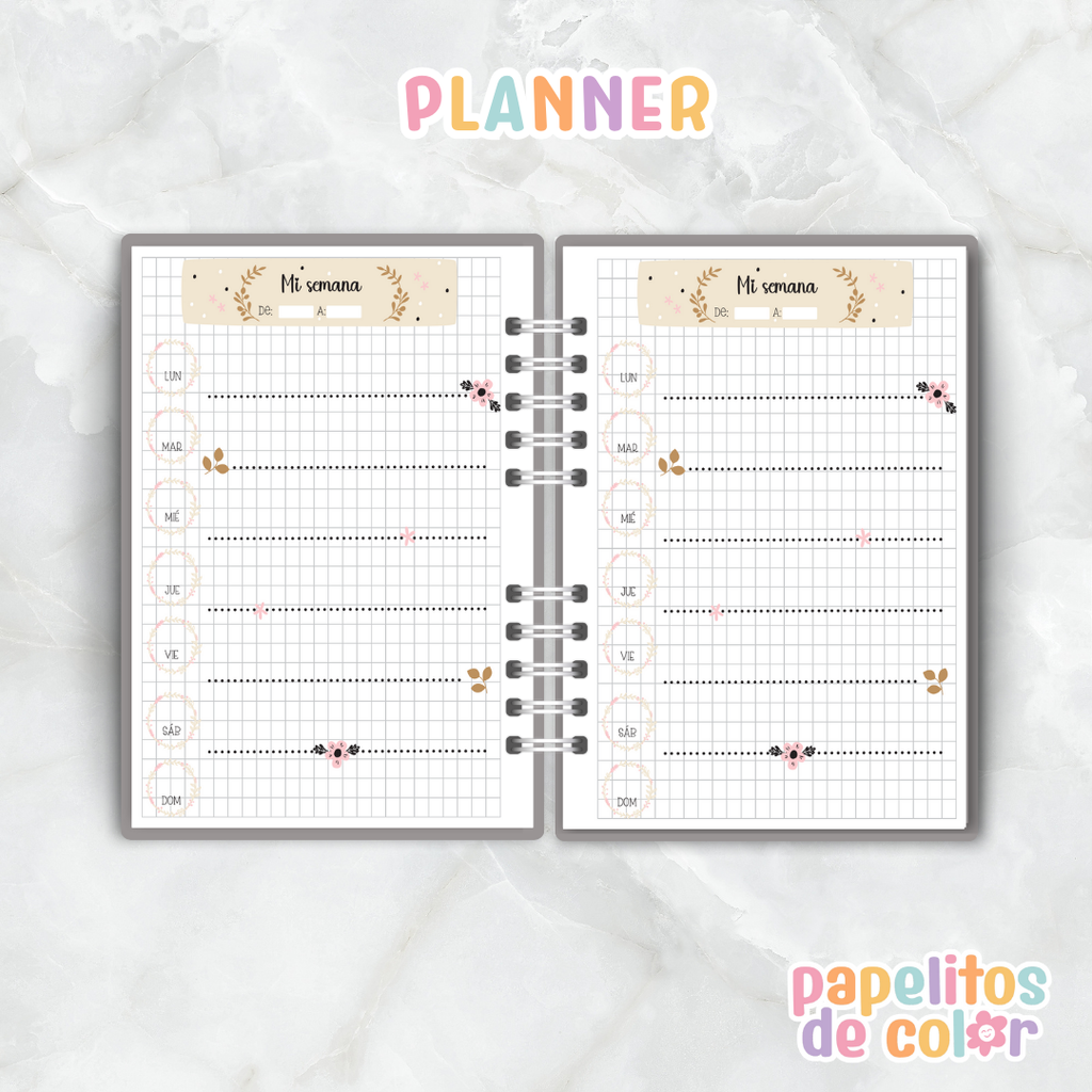 🧵Planner Perpetuo Costura ✂️✨