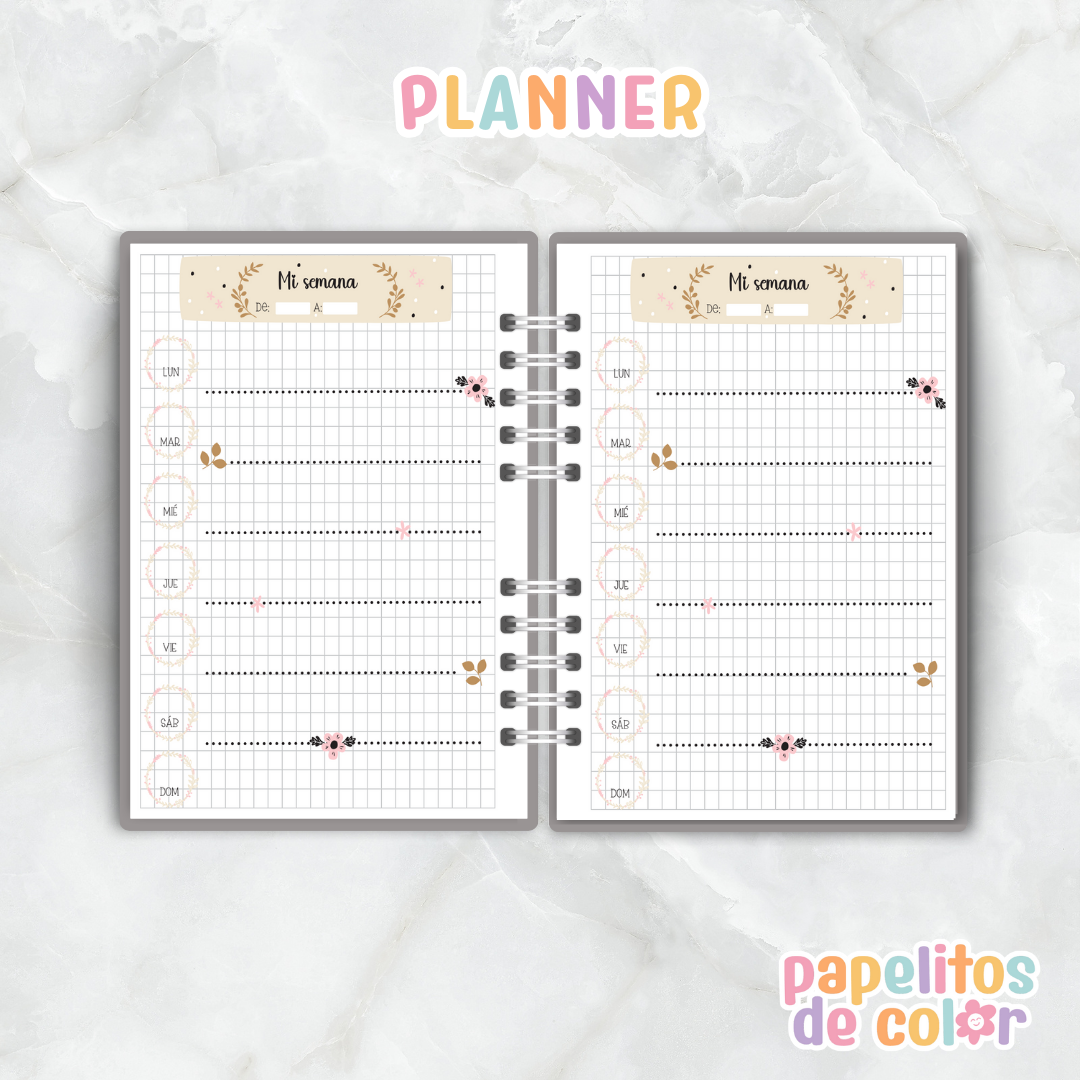 🧵Planner Perpetuo Costura ✂️✨