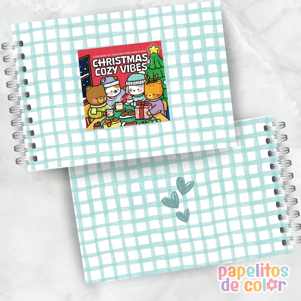 🎄✨ Cuaderno para pintar Christmas Cozy Vibes ✨🎄