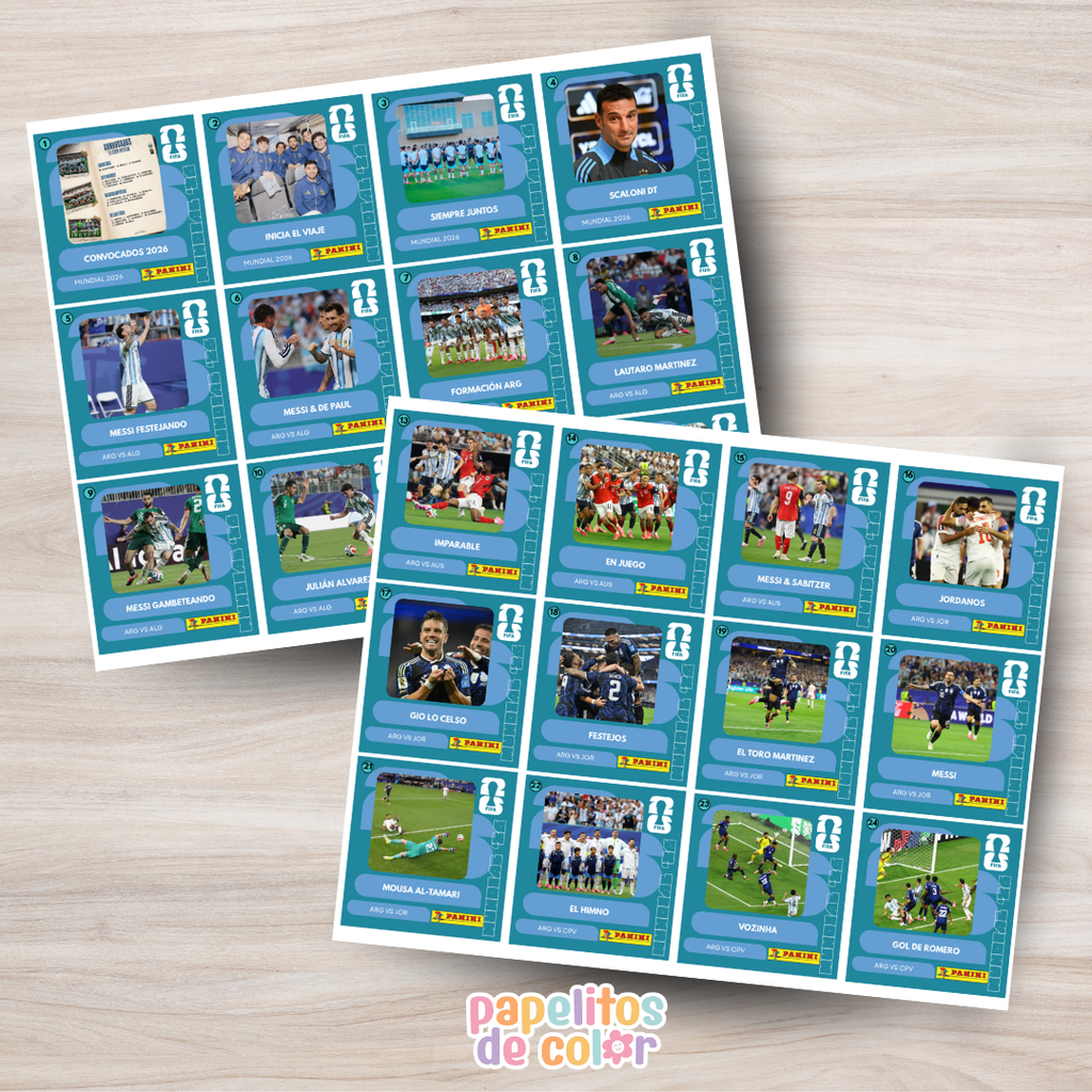 ⚽💙 Álbum de Figuritas El Último Tango 🏆🐐