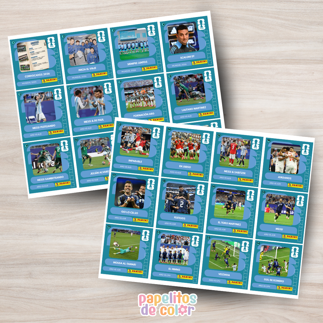 ⚽💙 Álbum de Figuritas El Último Tango 🏆🐐