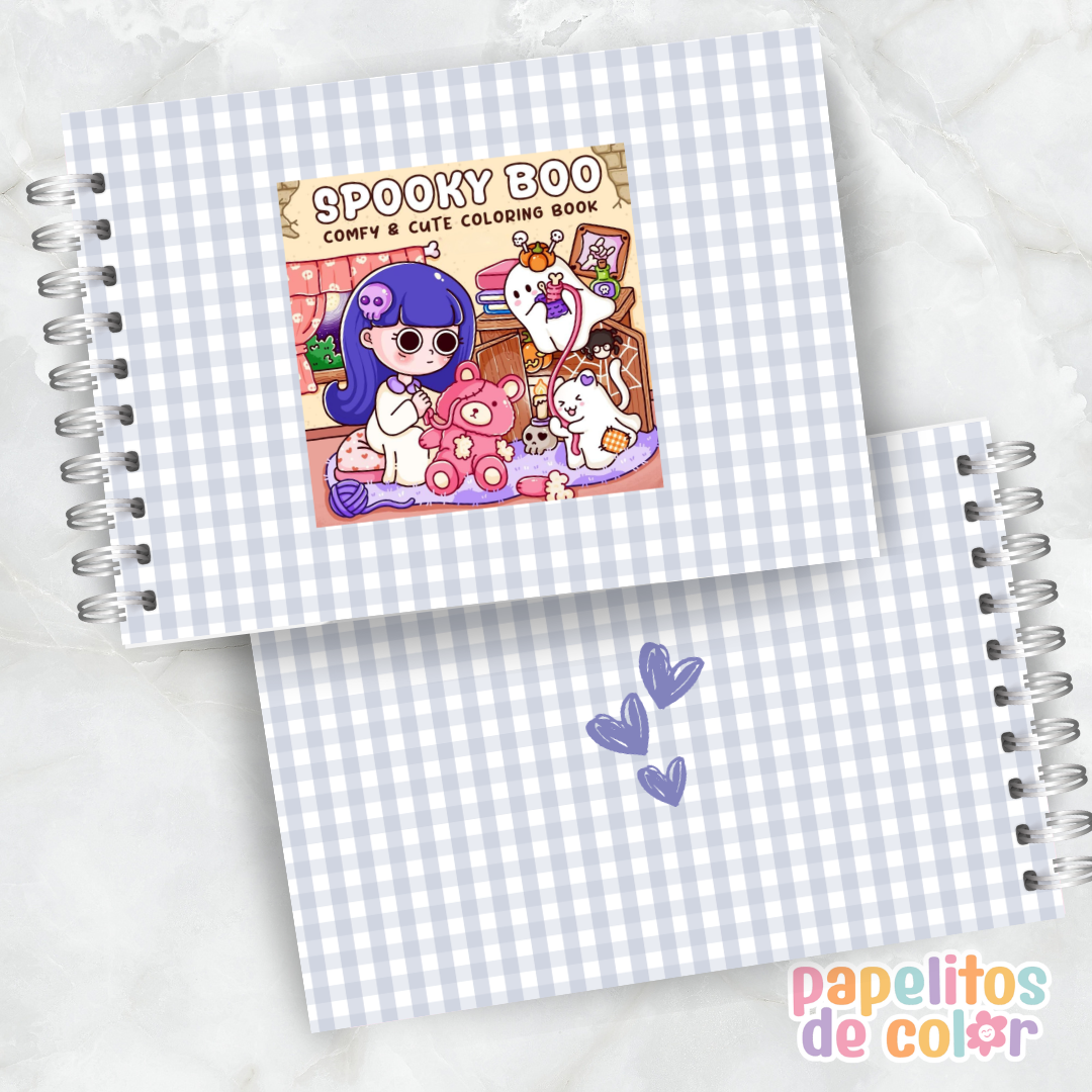 👻🖍️ Libro para Pintar Spooky Boo✨
