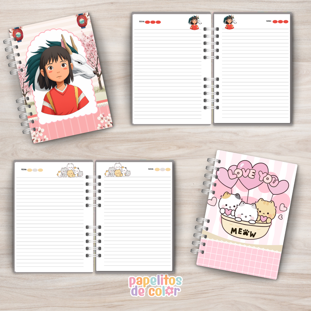 ✨ Cuadernos Animados Vol. 10 📒💖