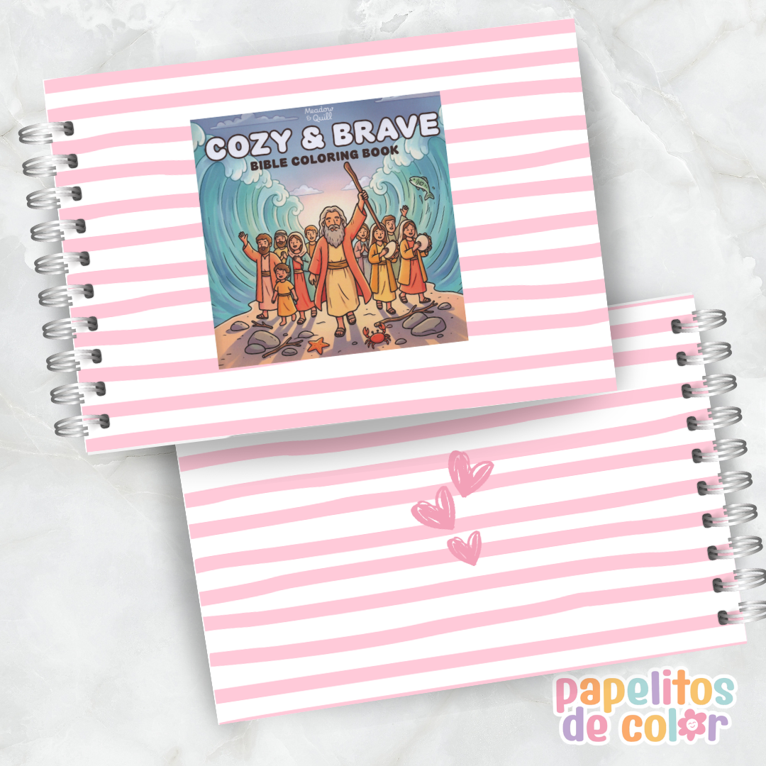 🎨🍂 Libro para Pintar Cozy & Brave ✨