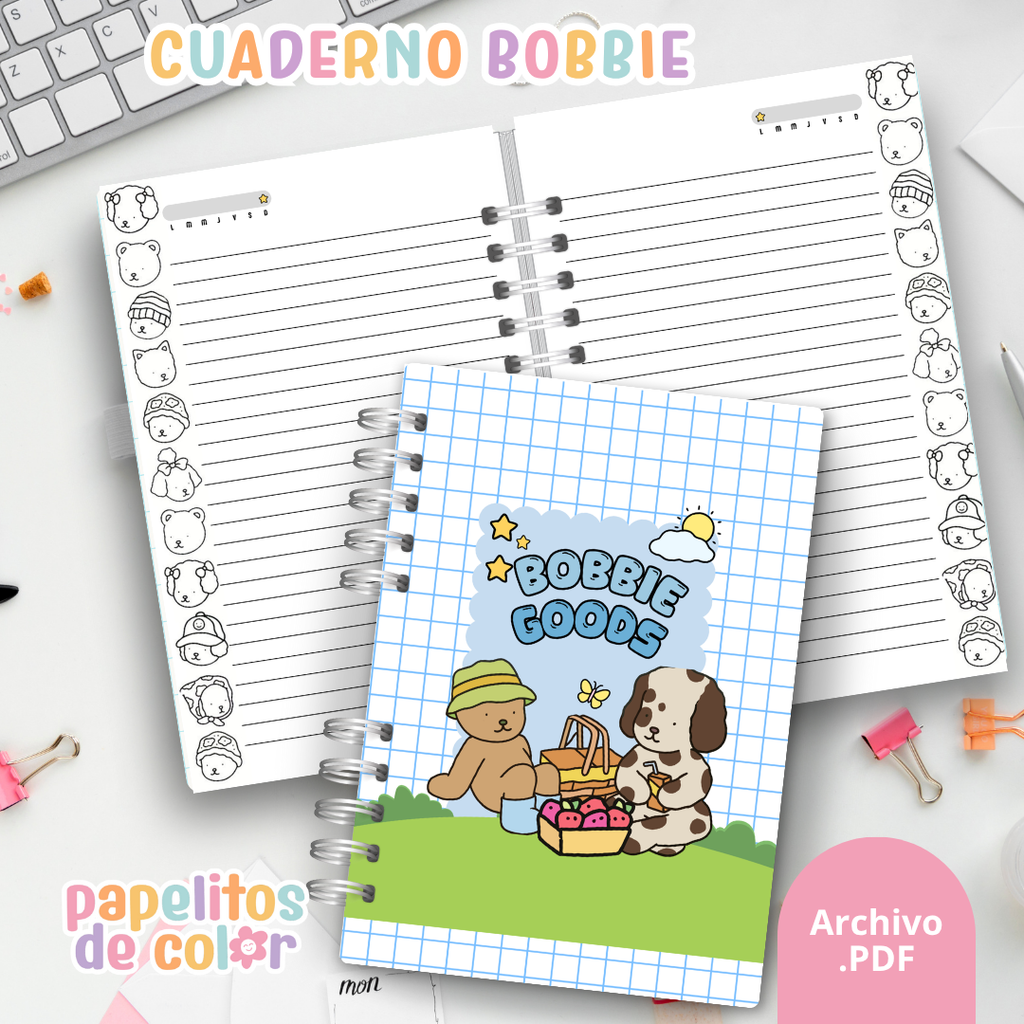 🐻✨ Cuadernos Bobbie Goods – Colección ✨🐻