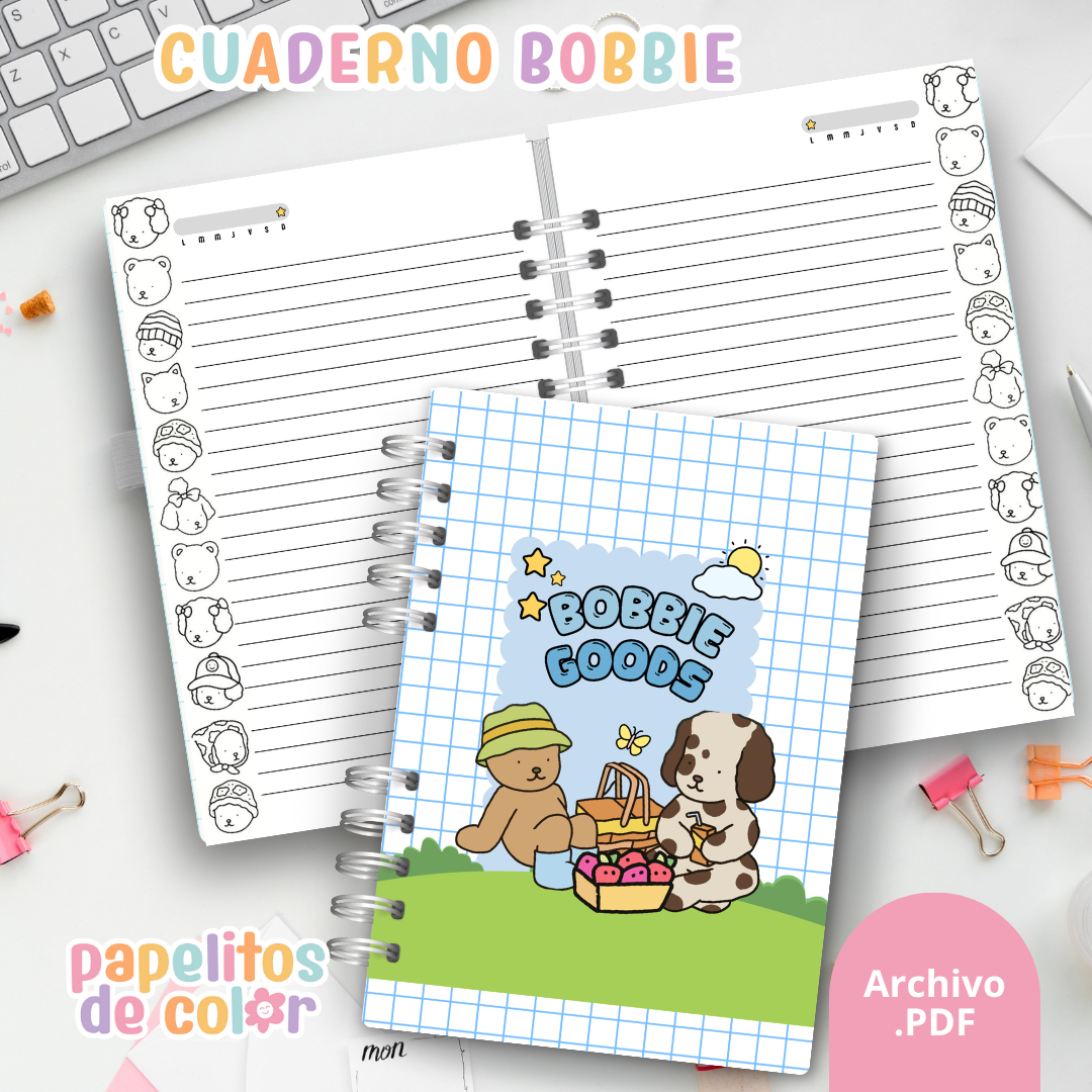 🐻✨ Cuadernos Bobbie Goods – Colección ✨🐻